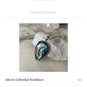 Robindira Unsworth Alexis Celestial Necklace